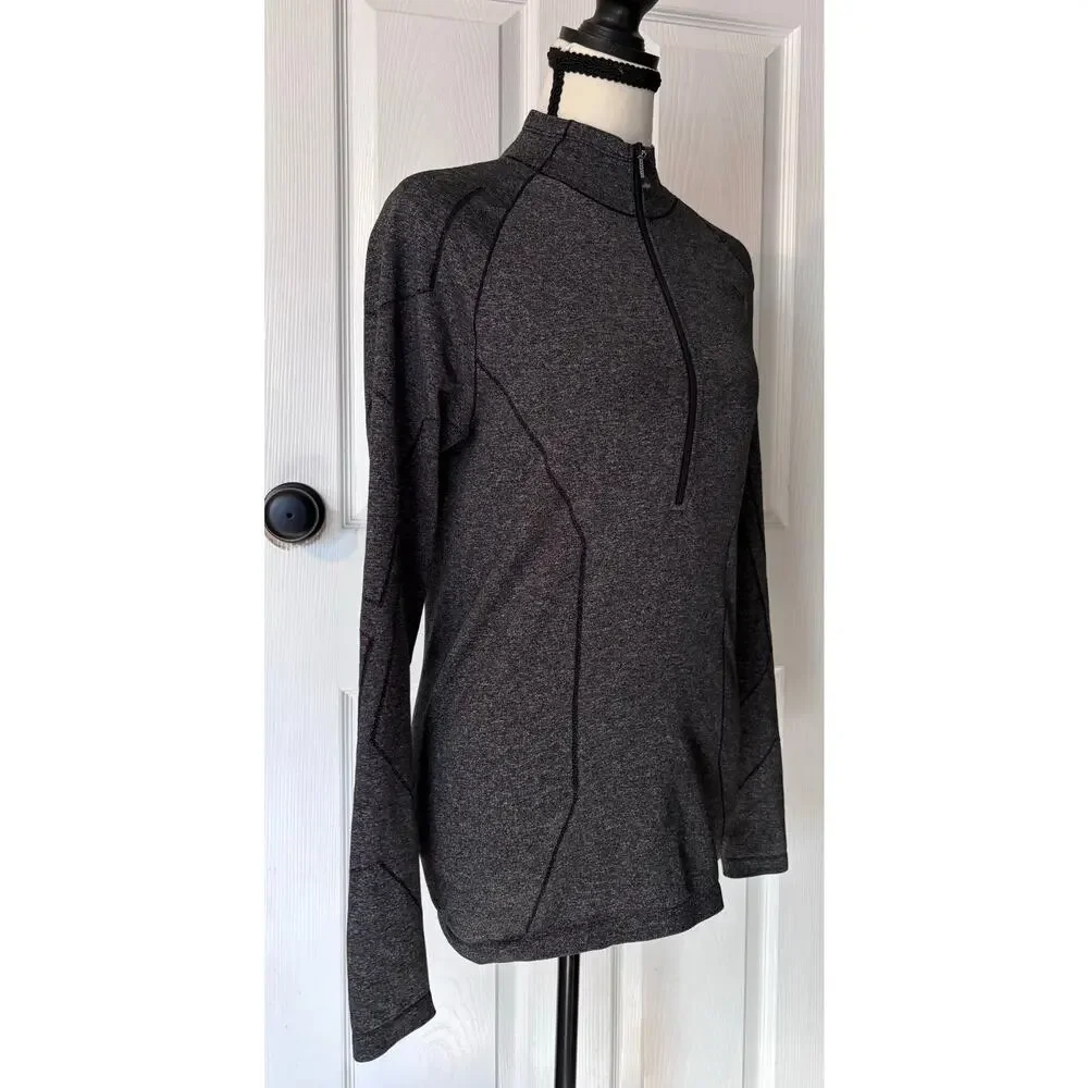 The North Face Summit Series 1/2 Zip Pullover Women's Medium Charcoal Gray - Picture 5 of 7